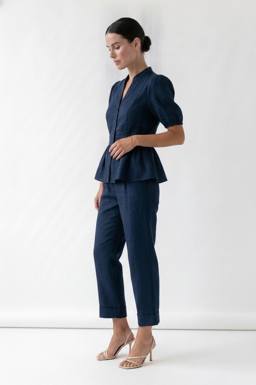 Straight leg, cropped